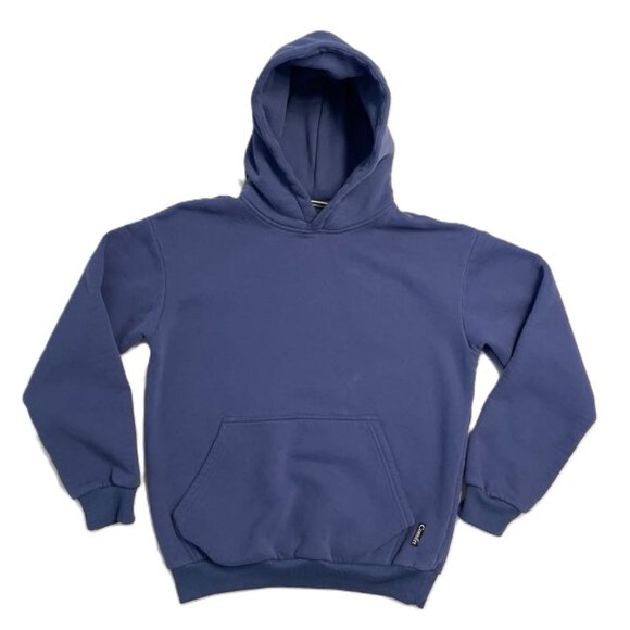 Comfrt Hoodie Small Blue Cozy Sweatshirt Hooded Kangaroo Pocket Thick Soft - Picture 1 of 14